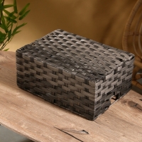 Корзина плетеная 40х29х17 см, пластик