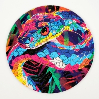 Пазлы фигурные деревянные &laquo;Змея в джунглях&raquo;, 117 элементов, символ года 2025