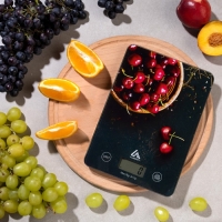 Весы кухонные Luazon LVK-702 "Черешня", электронные, до 7 кг Весы кухонные Luazon LVK-702 "Черешня", электронные, до 7 кг