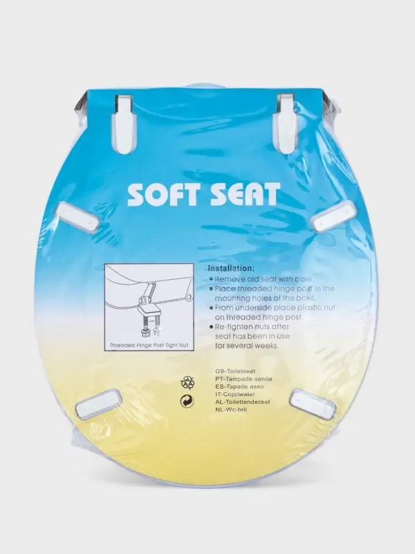 Сиденье для унитаза 40х37х4,5 см "Маяк"