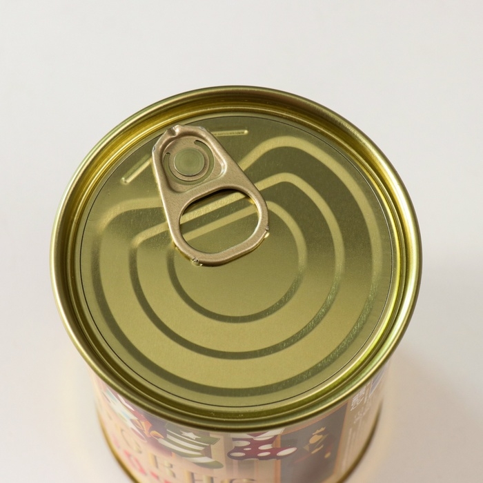 Подарочные носки в банке &laquo;Царские&raquo;, (внутри ароматизированные носки мужские, цвет чёрный), банан и ваниль