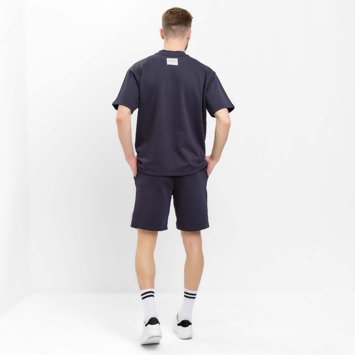 Футболка мужская MIST Men's casual размер 52, синий