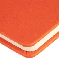 Блокнот Cluster Mini в клетку, оранжевый