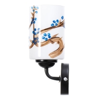 Бра "Сакура" Е27 40Вт черный 8х19 см Бра "Сакура" Е27 40Вт черный 8х19 см