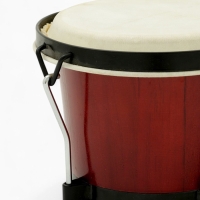 Барабан Бонго Music Life 6 х 7 дюймов, красный