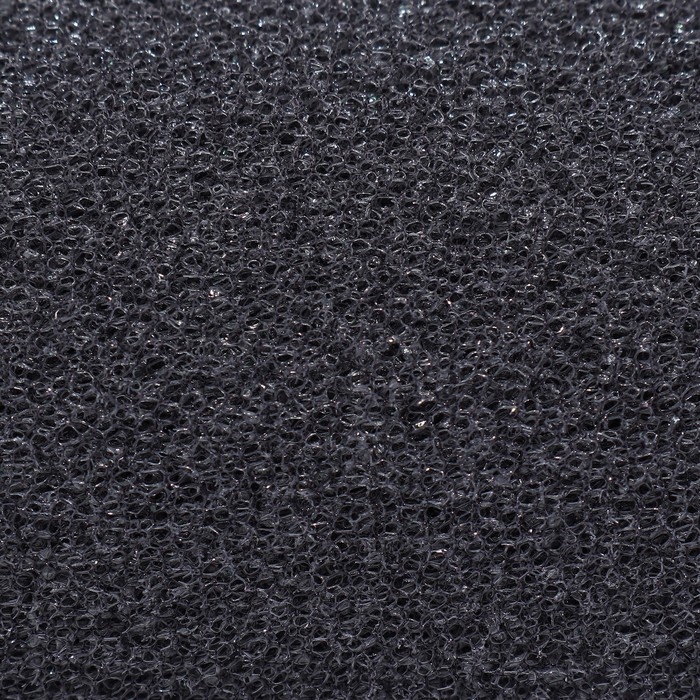 Губка круглая № 4, мелкопористая, 8 х 8 х 16 см, серая