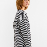 Лонгслив женский MINAKU: One Most Brand, тонкая полоска, ONESIZE Лонгслив женский MINAKU: One Most Brand, тонкая полоска, ONESIZE