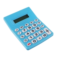 Калькулятор настольный 08-разрядный, бюрюзовый