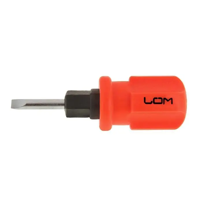 Отвертка комбинированная ЛОМ, 2 в 1, пластиковая рукоятка, PH2/SL6&times;38 мм