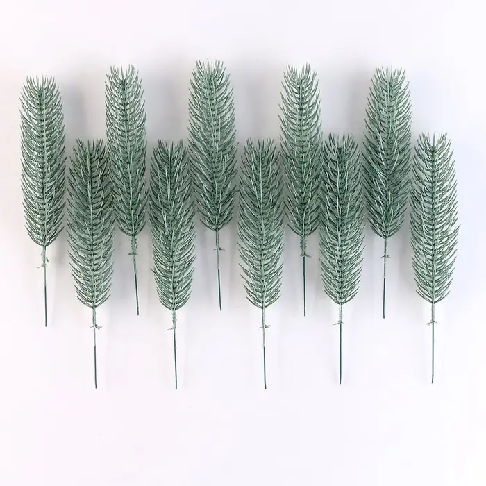 Литая веточка, голубая, 21 &times; 4 см, набор 10 шт.