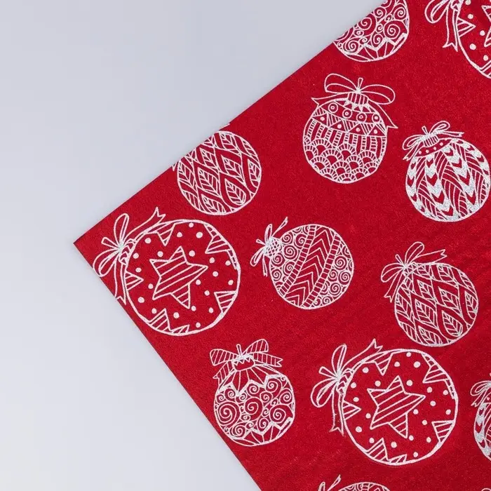 Плёнка упаковочная фольгированная &laquo;Счастливого Нового года!&raquo;, 70 х 50 см