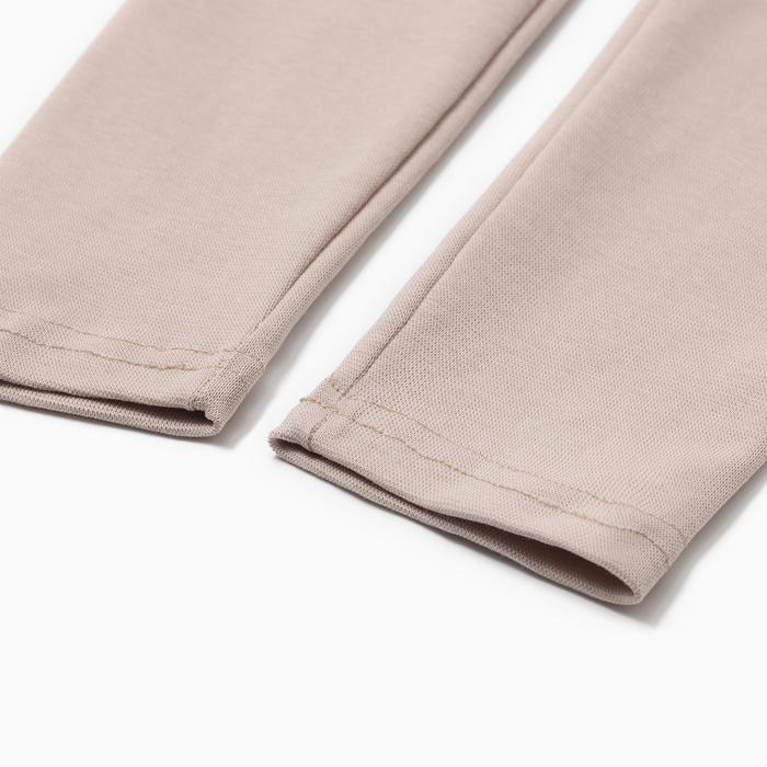 Комплект для девочки (майка и велосипедки) MINAKU, цвет бежевый, рост 116 см