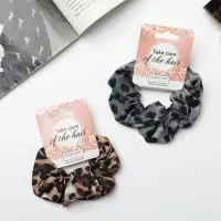 Резинка для волос "Орбита" яркий лео,10 см, микс