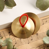 Музыкальный инструмент Тарелки ручные Music Life 5,5 см Музыкальный инструмент Тарелки ручные Music Life 5,5 см