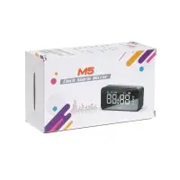 Часы - будильник электронные настольные: колонка, bluetooth, tf-карта, USB