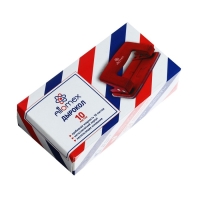 Дырокол металлический 10 листов, Attomex, красный