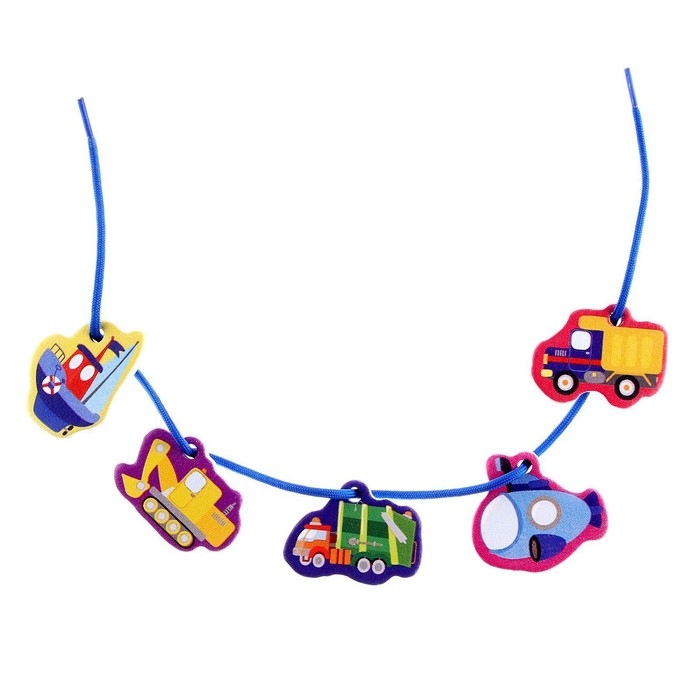 Развивающая игра из дерева &laquo;Весёлые машинки&raquo;