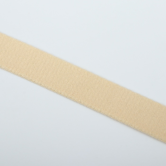 Лента тоннельная, двухстрочная, 10 мм, 50 &plusmn; 1 м, цвет бежевый