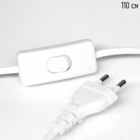 Лампа настольная "Букет" 1х40Вт Е14 голубой 14,5х14,5х30см МОДЕЛЬ: