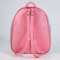 Рюкзак детский для девочки искусственная кожа, смайлы, голография, &laquo;НА РЕЙВЕ&raquo; 27х23 х 10 см