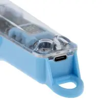 Машинка для стрижки LTRI-14, 1,5/2/3/4 мм, USB, голубая