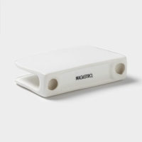 Салфетница фарфоровая Magistro &laquo;Бланш&raquo;, 12&times;4&times;7 см, цвет белый