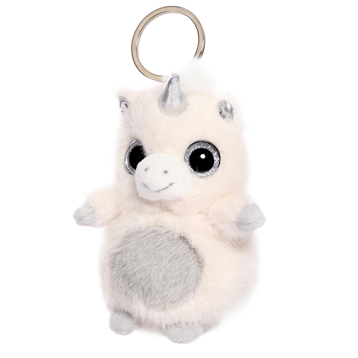 Мягкая игрушка &laquo;Единорожка&raquo;, 12 см, цвет серебряный