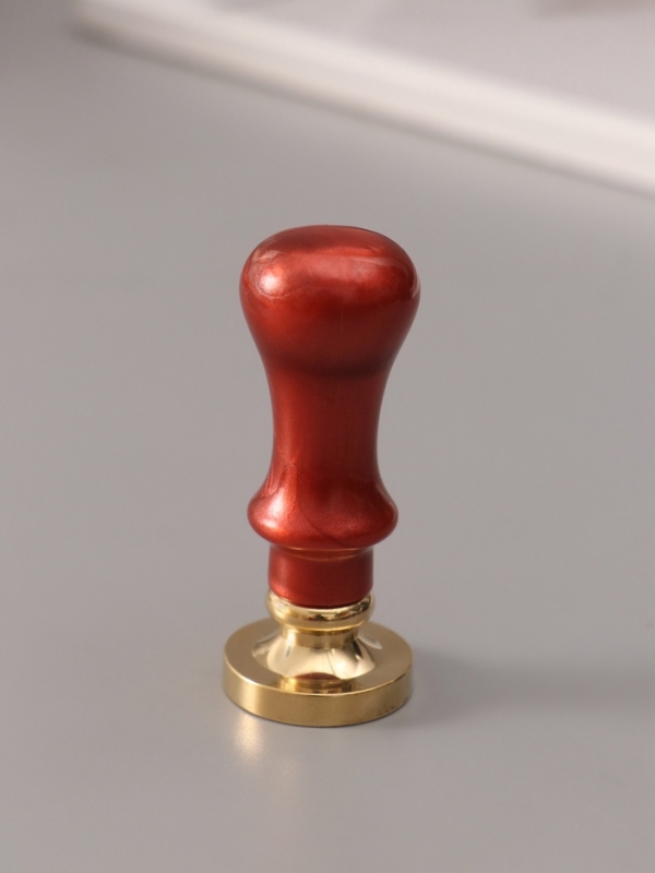 Печать для сургуча с пластиковой ручкой "Буква Y на вензеле" 2,5х2,5х6,3 см