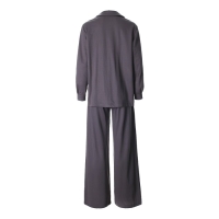 Комплект женский (рубашка, брюки, топ) KAFTAN "Base" р. 50, графит Комплект женский (рубашка, брюки, топ) KAFTAN "Base" р. 50, графит