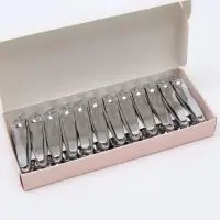 Кусачки книпсер маникюрные, скошенное лезвие, 6 см, в коробке