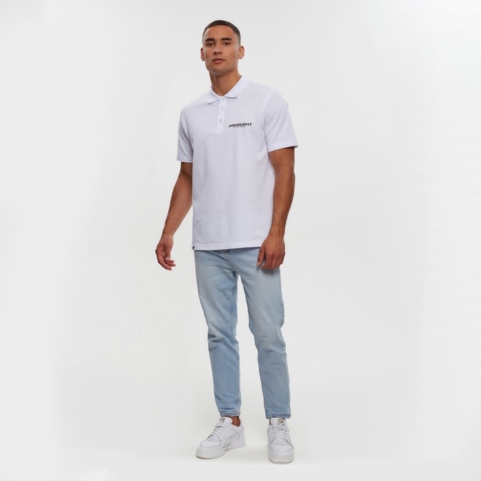 Поло President, размер M, цвет белый