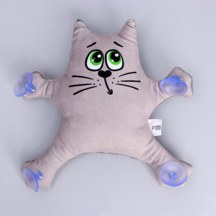 Автоигрушка &laquo;Котик&raquo;, на присосках, МИКС