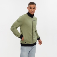 Толстовка на молнии President, размер XS, цвет хаки Толстовка на молнии President, размер XS, цвет хаки