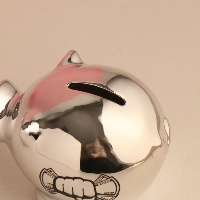 Копилка керамика Копилка керамика "Свинтус банк" 11,3х8,9х9,5 см