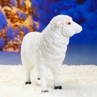 Садовая фигура из полистоуна &laquo;Овечка&raquo;, 33 см