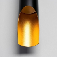 Бра "Тубус" 2хGU10 35Вт черный золото 6х6х47см Бра "Тубус" 2хGU10 35Вт черный золото 6х6х47см