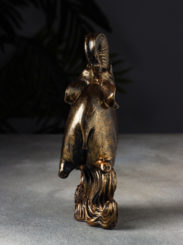 Фигура "Слон на волне" 19х13х6 см