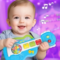 Музыкальная игрушка &laquo;Гитара&raquo;, звуковые и световые эффекты