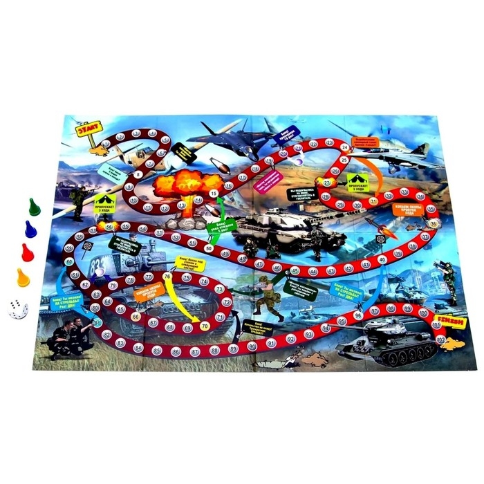 Игра-ходилка &laquo;Танки и авиация&raquo;