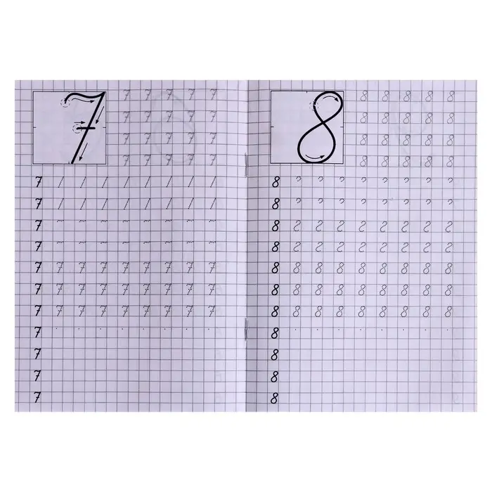 Прописи &laquo;Пишем и учим цифры&raquo;