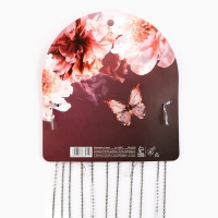 Ободок для волос со стразами &laquo;Слушай сердце&raquo; 0.5 х 12 х 42 см