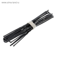 Шпилька для волос " Обыкновенная" 7 см, чёрная (набор 10 шт) Шпилька для волос " Обыкновенная" 7 см, чёрная (набор 10 шт)