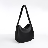 Сумка женская на одно плечо, на молнии, цвет чёрный Сумка женская на одно плечо, на молнии, цвет чёрный