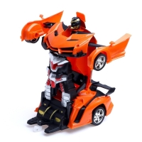 Робот радиоуправляемый &laquo;Спорткар&raquo;, трансформируется, световые и звуковые эффекты, МИКС