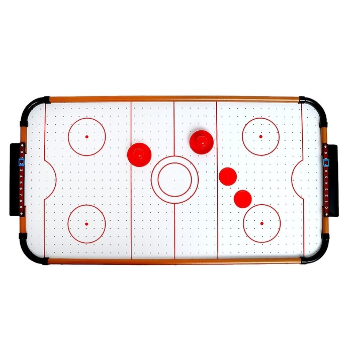 Настольная игра &laquo;Аэрохоккей. Лидер&raquo;, работает от батареек, 2 игрока, 6+