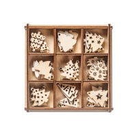 Новогодние заготовки для ёлочных игрушек &laquo;Мини-ёлочки&raquo;