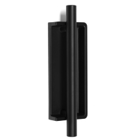 Ручка врезная, "Hidden", мо 96 мм, цвет черный Ручка врезная, "Hidden", мо 96 мм, цвет черный