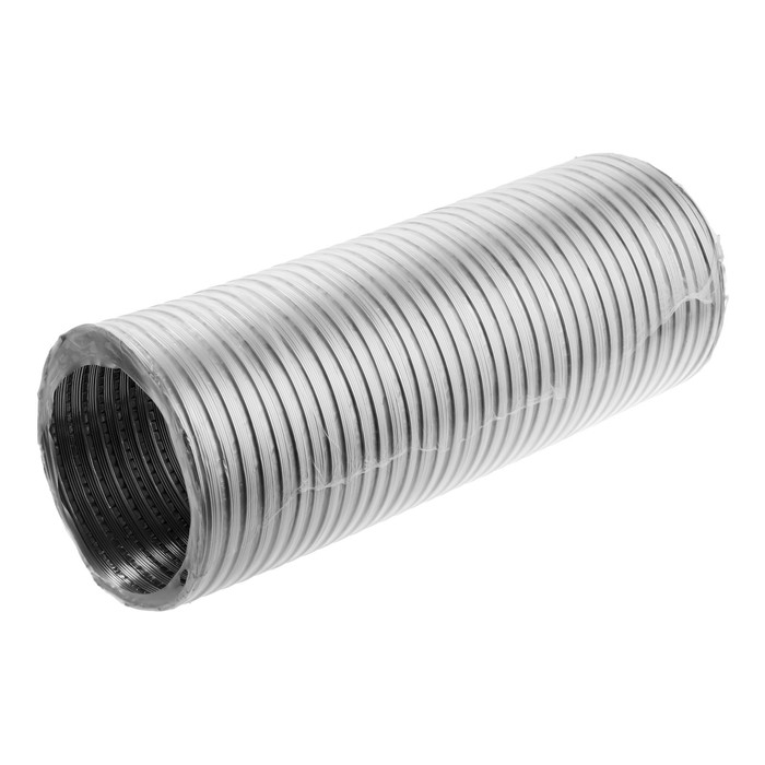 Воздуховод гофрированный Воздуховод гофрированный "КосмоВент", d=125 мм, раздвижной до 1.5 м, алюминий 80 мКм