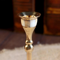 Подсвечник "Путь" латунь, перламутр 7х7х14 см Подсвечник "Путь" латунь, перламутр 7х7х14 см