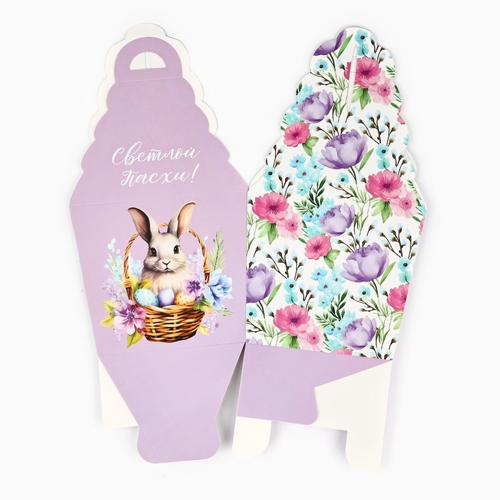 Коробка складная «Пасхальный кролик», 17 х 17 х 26 см Коробка складная «Пасхальный кролик», 17 х 17 х 26 см